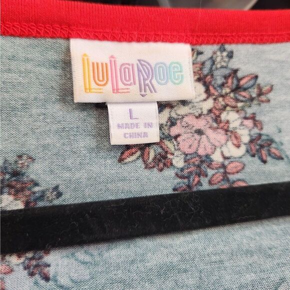 Bundle LulaRoe Simply Comfortable Women's Multicolor Short-Sleeved Dresses Sz L - Picture 11 of 13